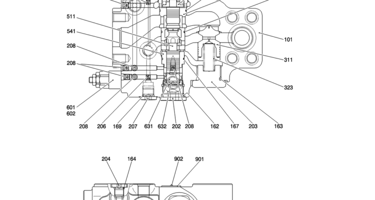 HC900-01-1 VALVE ASSY, HOLDING-Kobelco SK200-8 SK210LC-8 SK210D-8 Excavator Parts Number Electronic Catalog EPC Manuals
