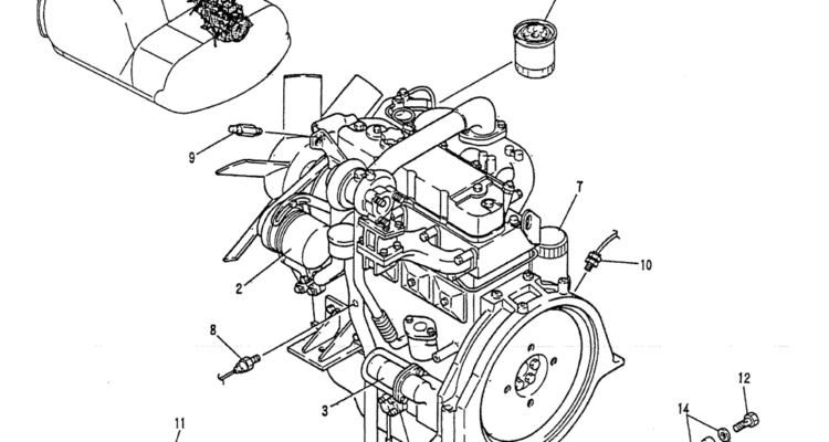 01-004 ENGINE ASSY-Kobelco SK120LC-5 SK120-V SK120LC-3 Excavator Parts Number Electronic Catalog EPC Manuals