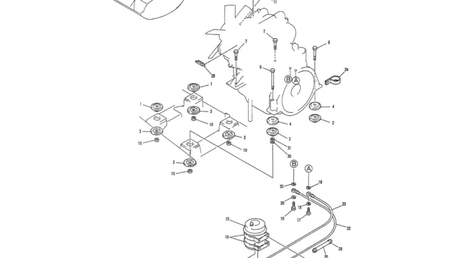01-005 ENGINE INSTAL-Kobelco SK120LC-5 SK120-V SK120LC-3 Excavator Parts Number Electronic Catalog EPC Manuals
