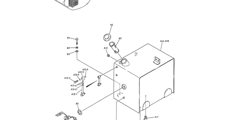 01-013 TANK ASSY, FUEL-Kobelco SK120LC-5 SK120-V SK120LC-3 Excavator Parts Number Electronic Catalog EPC Manuals