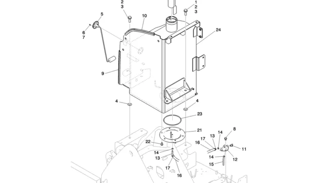 01-013(00) FUEL TANK INSTALLATION-Kobelco SK80MSR SK80CS-2 SK80CS-1E SK80 Excavator Parts Number Electronic Catalog EPC Manuals