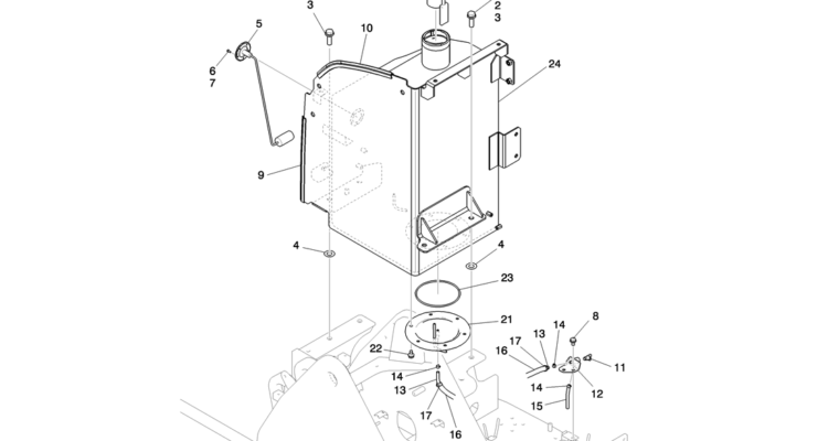01-013(00) FUEL TANK INSTALLATION-Kobelco SK80MSR SK80CS-2 SK80CS-1E SK80 Excavator Parts Number Electronic Catalog EPC Manuals