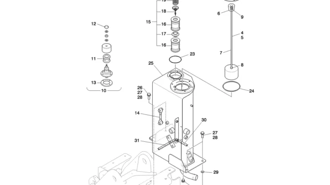 01-014(00) HYDRAULIC TANK ASSEMBLY-Kobelco SK80MSR SK80CS-2 SK80CS-1E SK80 Excavator Parts Number Electronic Catalog EPC Manuals