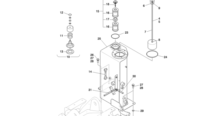 01-014(00) HYDRAULIC TANK ASSEMBLY-Kobelco SK80MSR SK80CS-2 SK80CS-1E SK80 Excavator Parts Number Electronic Catalog EPC Manuals