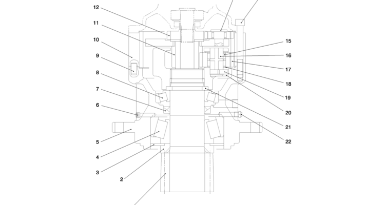 01-016(03) SWING MOTOR INSTALLATION-Kobelco SK80MSR SK80CS-2 SK80CS-1E SK80 Excavator Parts Number Electronic Catalog EPC Manuals
