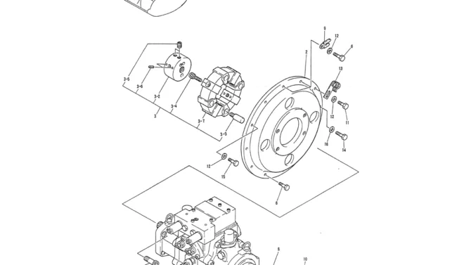 01-017 POWER TAKE-OFF ASSY-Kobelco SK120LC-5 SK120-V SK120LC-3 Excavator Parts Number Electronic Catalog EPC Manuals