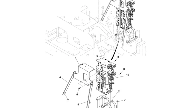 01-017(01) VALVE INSTALLATION-Kobelco SK80MSR SK80CS-2 SK80CS-1E SK80 Excavator Parts Number Electronic Catalog EPC Manuals