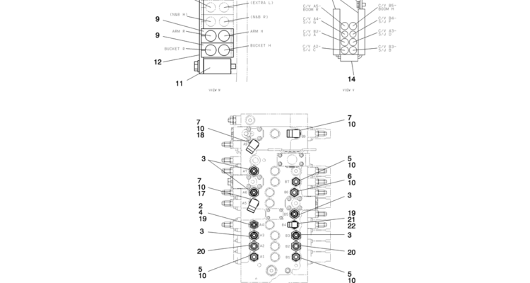 01-021(02) HYDRAULIC LINES, UPPER-Kobelco SK80MSR SK80CS-2 SK80CS-1E SK80 Excavator Parts Number Electronic Catalog EPC Manuals