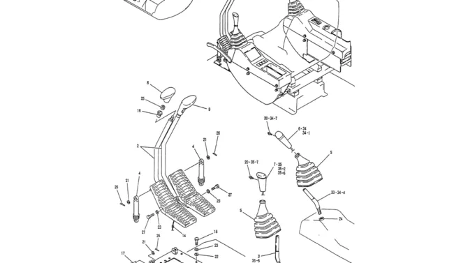 01-023(01) CONTROLS OPERATORS-Kobelco SK120LC-5 SK120-V SK120LC-3 Excavator Parts Number Electronic Catalog EPC Manuals