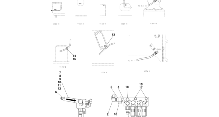01-029(02) CONTROL LINES, VALVE-Kobelco SK80MSR SK80CS-2 SK80CS-1E SK80 Excavator Parts Number Electronic Catalog EPC Manuals