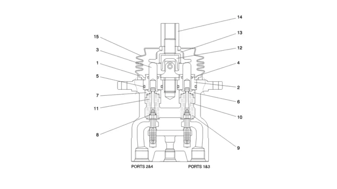 01-033(01) CONTROL Pilot Valve Foot Valve -Kobelco SK80MSR SK80CS-2 SK80CS-1E SK80 Excavator Parts Number Electronic Catalog EPC Manuals