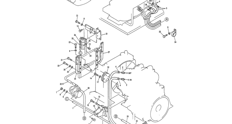 01 040 CONDITIONER, AIR Kobelco SK120LC 5 SK120 V SK120LC 3 Excavator Parts Number Electronic Catalog EPC Manuals