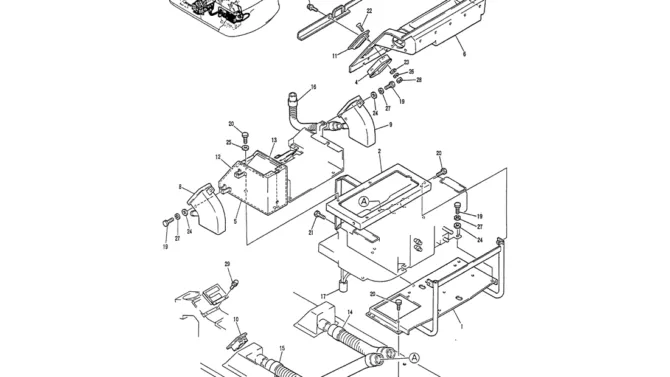 01-042 CONDITIONER INSTAL (PN-YN20M0001)-Kobelco SK120LC-5 SK120-V SK120LC-3 Excavator Parts Number Electronic Catalog EPC Manuals