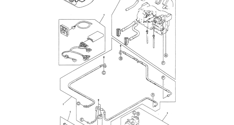 01-043 CONDITIONER ASSY, AIR-Kobelco SK120LC-5 SK120-V SK120LC-3 Excavator Parts Number Electronic Catalog EPC Manuals