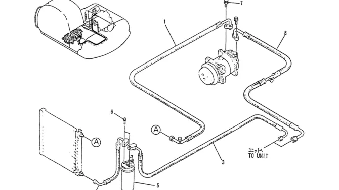01-045 DRYER ASSY, AIR-Kobelco SK120LC-5 SK120-V SK120LC-3 Excavator Parts Number Electronic Catalog EPC Manuals