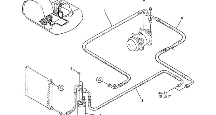 01-045 DRYER ASSY, AIR-Kobelco SK120LC-5 SK120-V SK120LC-3 Excavator Parts Number Electronic Catalog EPC Manuals