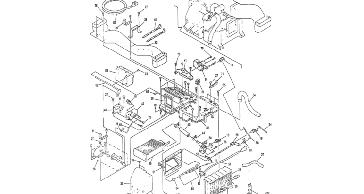01-048(01) CONDITIONER, AIR-Kobelco SK120LC-5 SK120-V SK120LC-3 Excavator Parts Number Electronic Catalog EPC Manuals