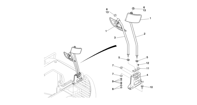 01-059(00) MIRROR INSTALLATION-Kobelco SK80MSR SK80CS-2 SK80CS-1E SK80 Excavator Parts Number Electronic Catalog EPC Manuals