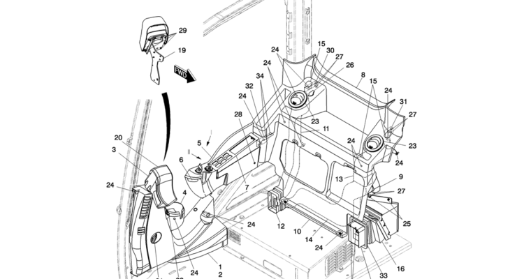 01-074(01) PANEL ASSEMBLY, INSTRUMENT-Kobelco SK80MSR SK80CS-2 SK80CS-1E SK80 Excavator Parts Number Electronic Catalog EPC Manuals