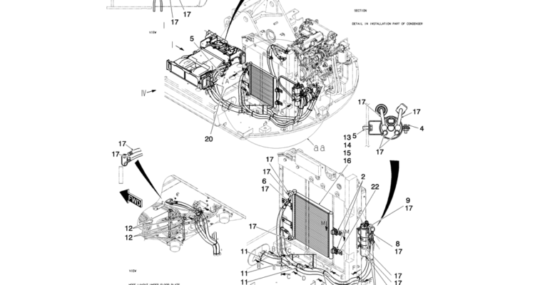 01-080(01) AIR CONDITIONING-Kobelco SK80MSR SK80CS-2 SK80CS-1E SK80 Excavator Parts Number Electronic Catalog EPC Manuals
