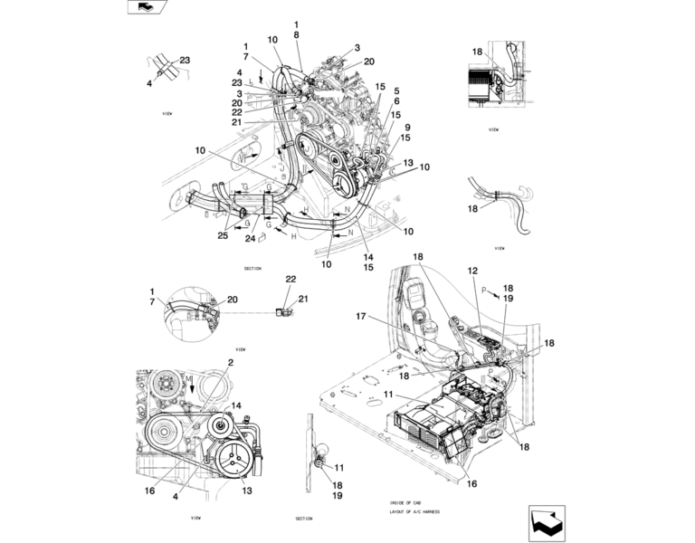 01080(03) AIR CONDITIONING Kobelco SK80MSR SK80CS2 SK80CS1E SK80