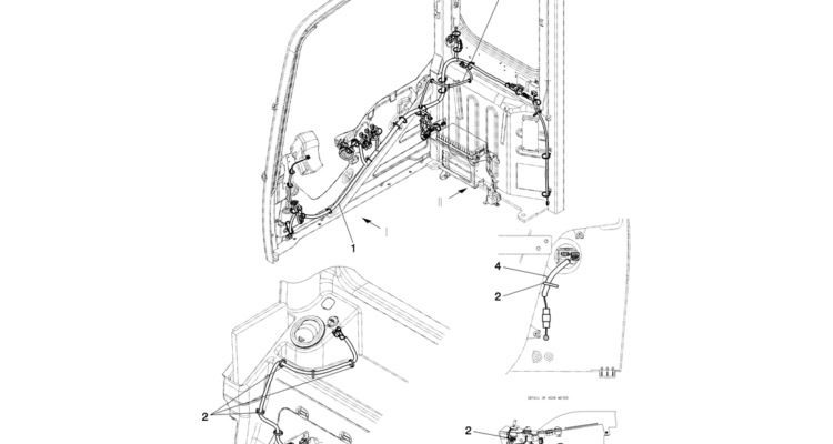 01-087(01) HARNESS ASSEMBLY, CAB-Kobelco SK80MSR SK80CS-2 SK80CS-1E SK80 Excavator Parts Number Electronic Catalog EPC Manuals
