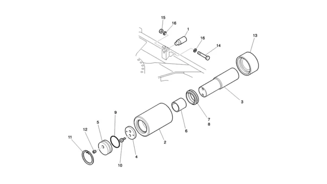 02-008(00) UPPER ROLLER ASSEMBLY-Kobelco SK80MSR SK80CS-2 SK80CS-1E SK80 Excavator Parts Number Electronic Catalog EPC Manuals