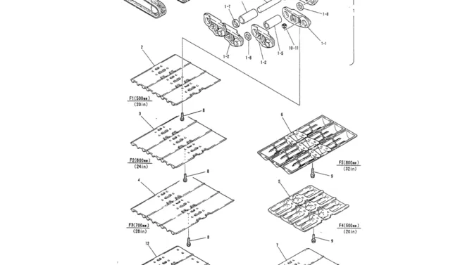 02-013 SHOE ASSY-Kobelco SK120LC-5 SK120-V SK120LC-3 Excavator Parts Number Electronic Catalog EPC Manuals