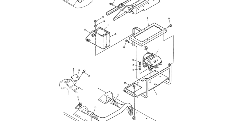 05-007 HEATER ASSY (P/N LP12B00022F1)-Kobelco SK120LC-5 SK120-V SK120LC-3 Excavator Parts Number Electronic Catalog EPC Manuals