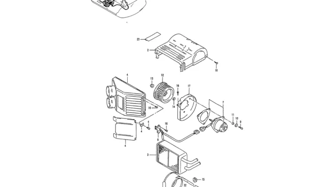 05-008 HEATER ASSY (P/N LP12B00015F1)-Kobelco SK120LC-5 SK120-V SK120LC-3 Excavator Parts Number Electronic Catalog EPC Manuals