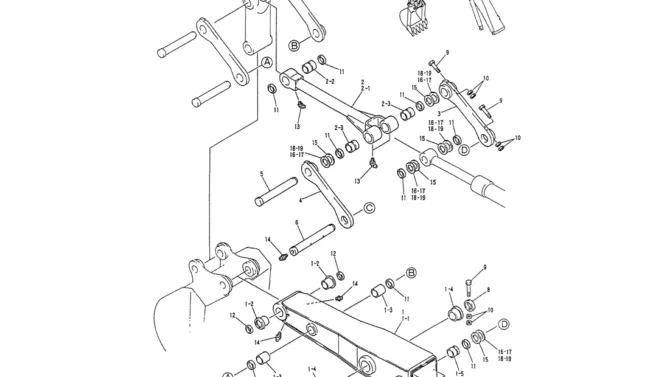 05-016 ARM ASSY, EXTENSION-Kobelco SK120LC-5 SK120-V SK120LC-3 Excavator Parts Number Electronic Catalog EPC Manuals