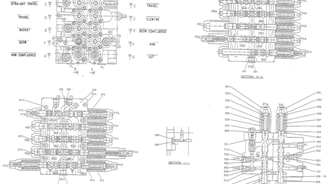07-001(01) VALVE ASSY, CONTROL-Kobelco SK120LC-5 SK120-V SK120LC-3 Excavator Parts Number Electronic Catalog EPC Manuals