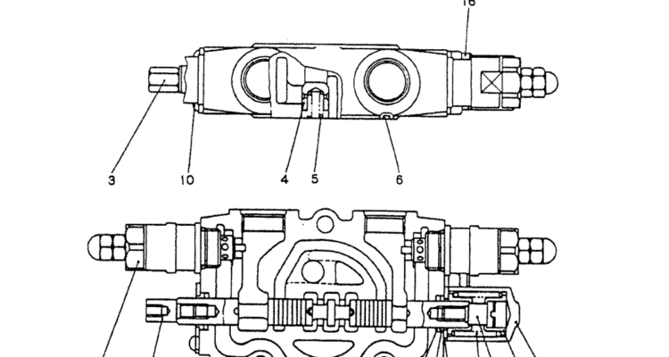 07-006 SPOOL ASSY-Kobelco SK120LC-5 SK120-V SK120LC-3 Excavator Parts Number Electronic Catalog EPC Manuals