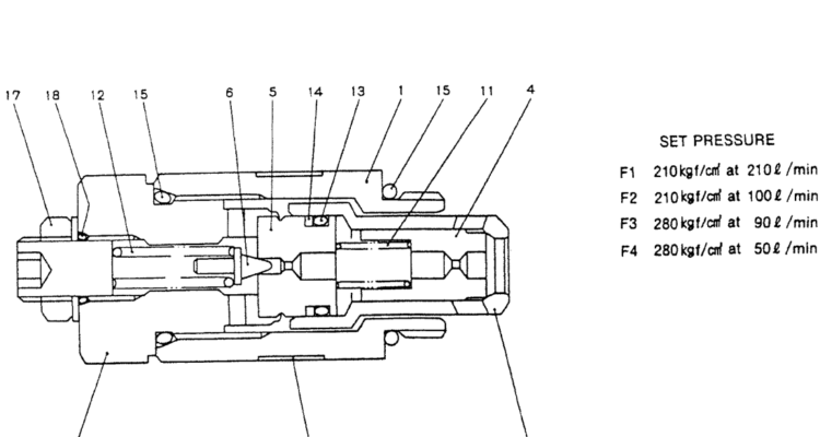 07-007 VALVE ASSY, MAIN RELIEF-Kobelco SK120LC-5 SK120-V SK120LC-3 Excavator Parts Number Electronic Catalog EPC Manuals