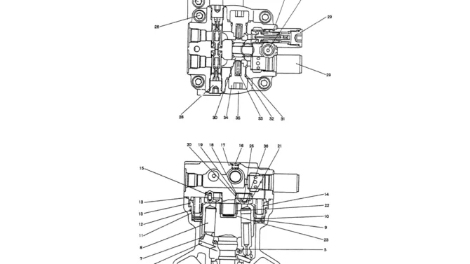 07-013 MOTOR ASSY (SWING)-Kobelco SK120LC-5 SK120-V SK120LC-3 Excavator Parts Number Electronic Catalog EPC Manuals