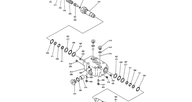 07-017 VALVE ASSY, BRAKE-Kobelco SK120LC-5 SK120-V SK120LC-3 Excavator Parts Number Electronic Catalog EPC Manuals