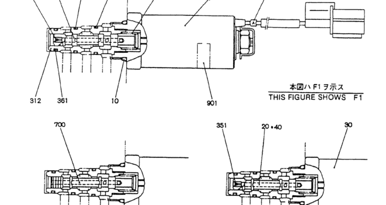 07-021 VALVE ASSY, SOLENOID-Kobelco SK120LC-5 SK120-V SK120LC-3 Excavator Parts Number Electronic Catalog EPC Manuals