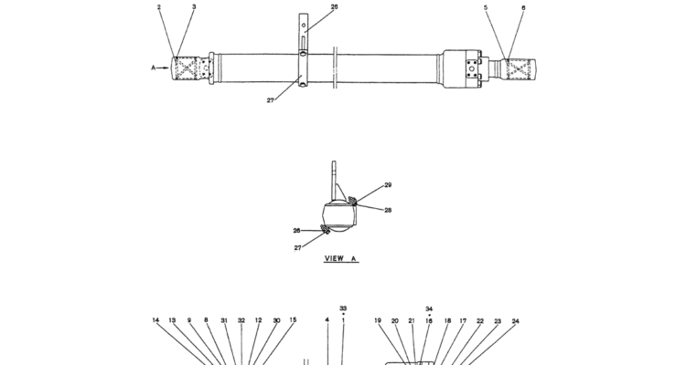 07-023 CYLINDER ASSY, BOOM (R.H.)-Kobelco SK120LC-5 SK120-V SK120LC-3 Excavator Parts Number Electronic Catalog EPC Manuals