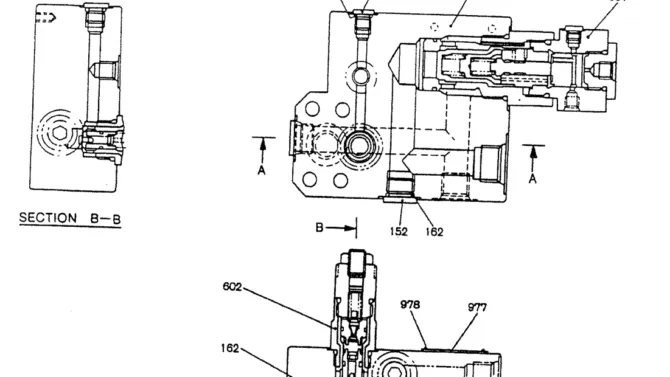07-042 VALVE ASSY, HOLDING, P/N YN28V00004F1-Kobelco SK120LC-5 SK120-V SK120LC-3 Excavator Parts Number Electronic Catalog EPC Manuals