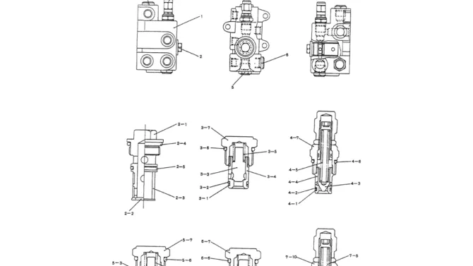 07-045 MANIFOLD ASSY-Kobelco SK120LC-5 SK120-V SK120LC-3 Excavator Parts Number Electronic Catalog EPC Manuals