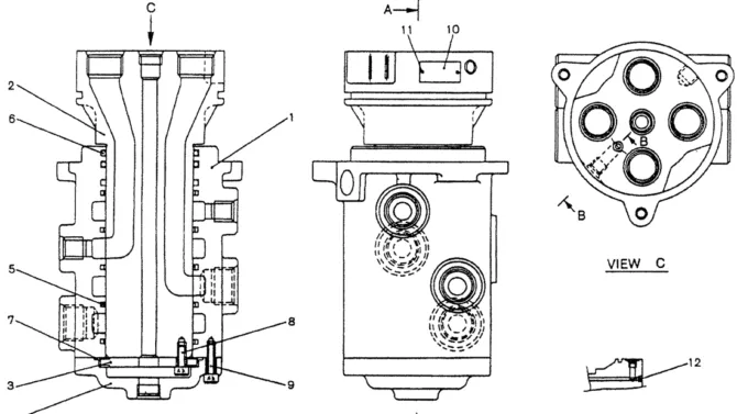 07-047 JOINT ASSY, SWIVEL-Kobelco SK120LC-5 SK120-V SK120LC-3 Excavator Parts Number Electronic Catalog EPC Manuals