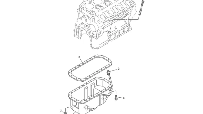 08-003(00) OIL PAN AND LEVEL GAUGE ISUZU 4LE2 ENGINE -Kobelco SK80MSR SK80CS-2 SK80CS-1E SK80 Excavator Parts Number Electronic Catalog EPC Manuals