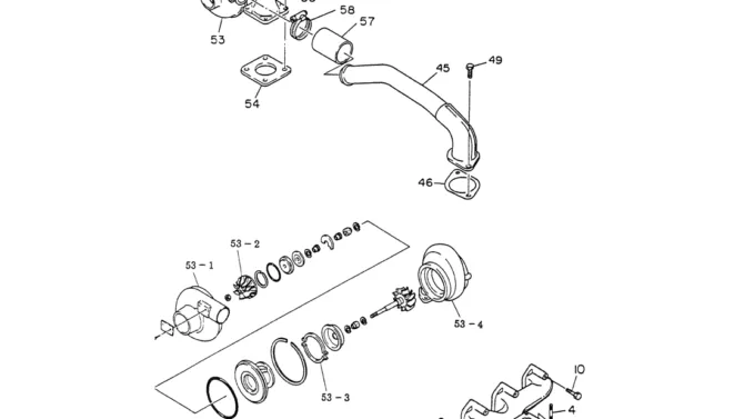 08-012(02) AIR INTAKE & EXHAUST SYSTEM -Kobelco SK120LC-5 SK120-V SK120LC-3 Excavator Parts Number Electronic Catalog EPC Manuals