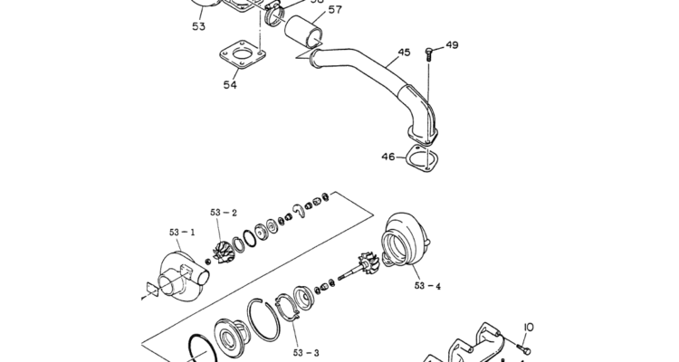 08 012(02) AIR INTAKE & EXHAUST SYSTEM  Kobelco SK120LC 5 SK120 V SK120LC 3 Excavator Parts Number Electronic Catalog EPC Manuals