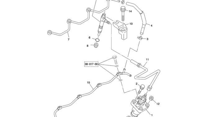 08-020(01) FUEL INJECTION SYSTEM ISUZU 4LE2 ENGINE -Kobelco SK80MSR SK80CS-2 SK80CS-1E SK80 Excavator Parts Number Electronic Catalog EPC Manuals