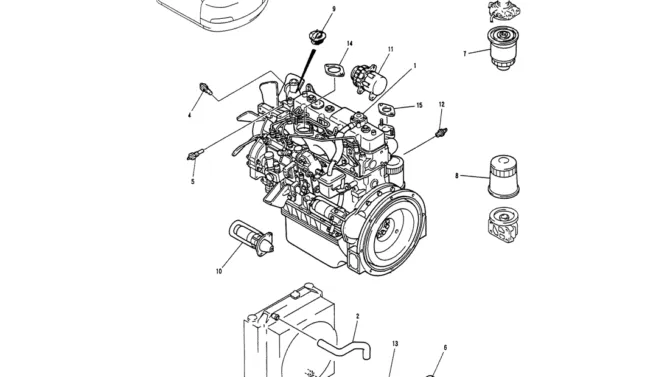 01-001 ENGINE ASSY-Kobelco SK60-3 SK60-5 SK60 Excavator Parts Number Electronic Catalog EPC Manuals