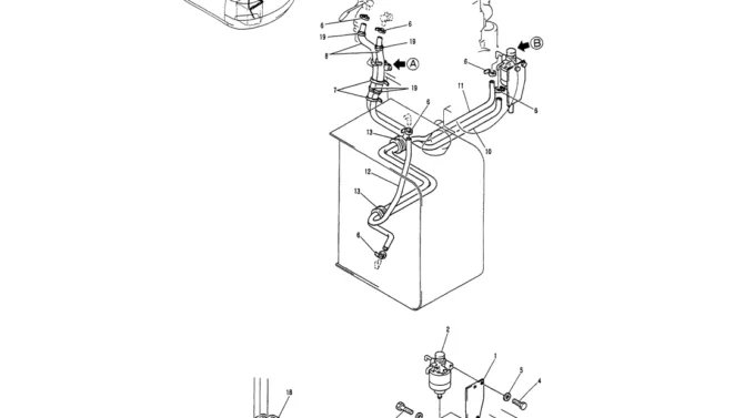 01-010 TANK FUEL LINES-Kobelco SK60-3 SK60-5 SK60 Excavator Parts Number Electronic Catalog EPC Manuals