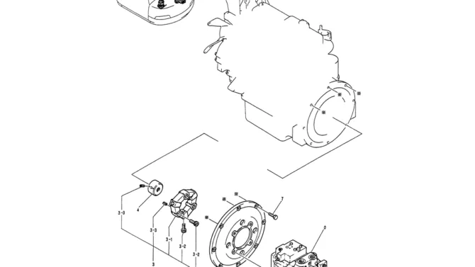 01-017 POWER TAKE-OFF ASSY-Kobelco SK60-3 SK60-5 SK60 Excavator Parts Number Electronic Catalog EPC Manuals