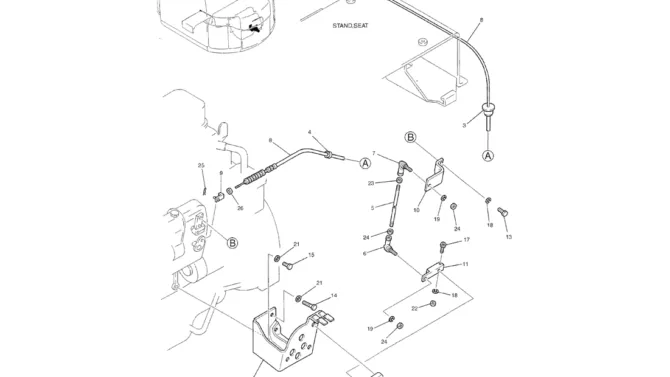 01-024 CONTROL ASSEMBLY, ENGINE-Kobelco SK70SR-1E SK70SR-2 SK70 Excavator Parts Number Electronic Catalog EPC Manuals