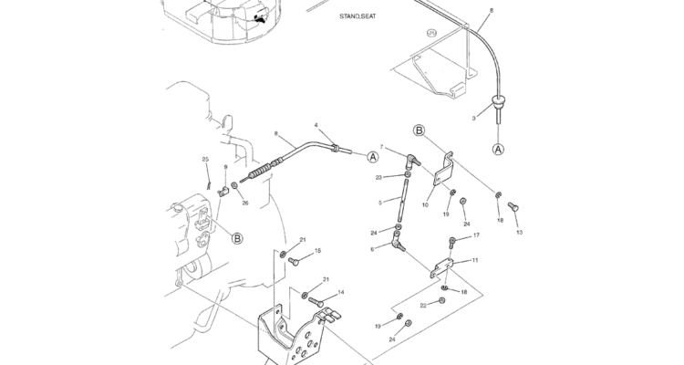 01-024 CONTROL ASSEMBLY, ENGINE-Kobelco SK70SR-1E SK70SR-2 SK70 Excavator Parts Number Electronic Catalog EPC Manuals
